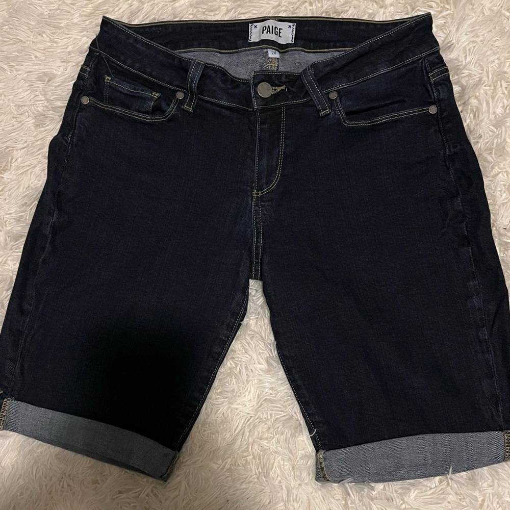 Paige Womens Size 28 Denim Shorts